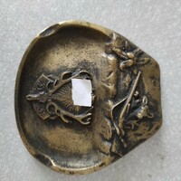 Bronze casting ash of German empire military-hunter nature