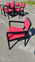 NAGY AKCIÓBAN 6 DB EGYÜTT!!! TON CORDOBA THONET JELZETT! Fotel  hajlított bükkfa karfás szék