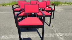 NAGY AKCIÓBAN 6 DB EGYÜTT!!! TON CORDOBA THONET JELZETT! Fotel  hajlított bükkfa karfás szék