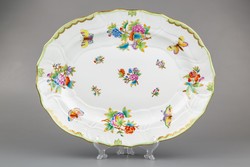 Herend victorian patterned rocaille large oval offering ii. # Mc1198