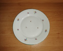 Old porcelain flower pattern flat plate 23.5 cm (2p)