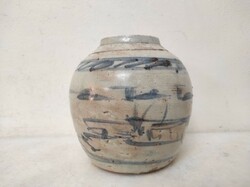 Antique chinese porcelain tea ginger holder vase china asia 602 5622