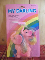 Régi retro My Darling Pony  ritkaság az 1980- as évekből,  eredeti csomagolásában