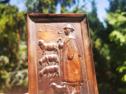 HORTOBÁGYI JUHÁSZ, RÉZ FALIKÉP