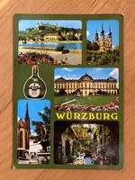Würzburg képeslap