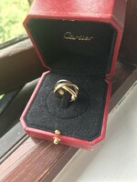 Original cartier trinity classic 18k ring with box and certificate