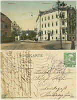 Régi képeslap - Klagenfurt 1908