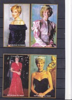 Niger commemorative stamp package-15 pictures /death of princess diana/ 1997