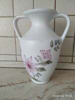 Gyönyörű festett kerámia váza eladó!
