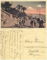 Régi képeslap - Monte Carlo