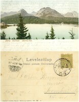 Régi képeslap - Tátra Csorbató 1905