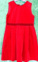 Occasional velvet c&a palomino dress - size 152