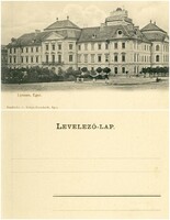 Old postcard - mouse lyceum