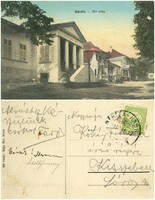 Old postcard - Bártfa uri street 1915