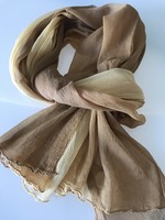 Viscose scarf with gradient, 195 x 70 cm