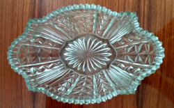 Old glass bowl decorative bowl thick glass bowl