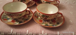 Japán tojashéj porcelán teás szettek