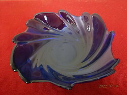 French glass, cobalt blue bowl. Its condition is new. He has! Jokai.