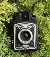 MOM Fotobox régi art deco fényképezőgép