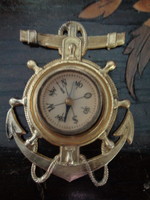 Antique marine - iron cat compass
