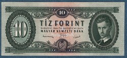 10 Forint  1949  Rákosi címer VF++ nyomat eltolódás