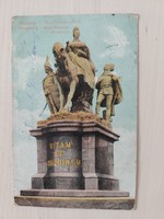 Pozsony, Mária Terézia szobor, 1912 képeslap