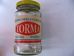 Retro horseradish glass kiskunféligháza good & fresh from a disappeared store chain