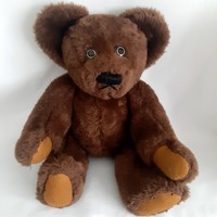 Plush brown teddy bear with pretty ears. (Not small!)