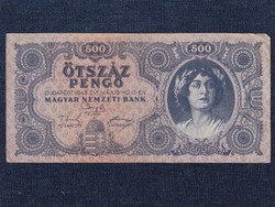 500 Pengő bankjegy 1945 orosz P helyett N betű (id55888)