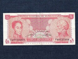 Venezuela 5 bolívar bankjegy 1989 (id63268)