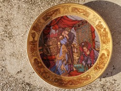 Hutschenreuther tristan and isolda wall plate (limited edition)