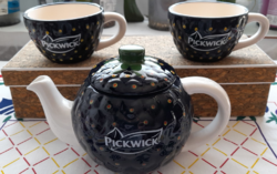 Pickwick porcelán teás készlet - szeder -