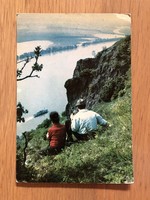 Danube bend - the Zebegény Devil's Rock postcard - postal clean