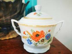 Hollóházi PIPACOS SUGAR BOWL