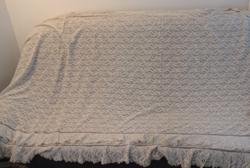 120 Year old lace drapery, curtain 300 x 120 cm