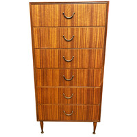 Retro tall chest of drawers - b208