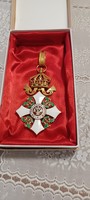 1,-Ft A legmagasabb Bolgár Polgári Érdemrend Parancsnoki Keresztje Aranyfokozata