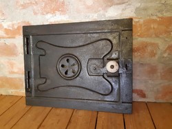 Old furnace door