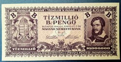 Tizmillió B-Pengő (aUnc.) 1946