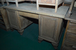 Antik neobarokk íróasztal
