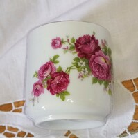 Zsolnay, rose coffee cup