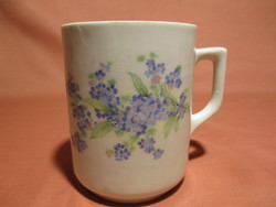 Zsolnay forget-me-not mug, cup