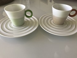 Nespresso cups made of fine porcelain, designed by Christian Ghion in 2010