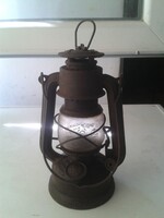 The legendary German Feuerhand super baby 175 storm lamp with marked Jena glass on the cheap! Before 1945!