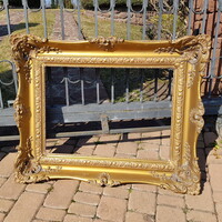 Picture frame, blondel neo-baroque, wood, antique