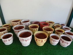 Cactus holder ceramic mini pot, 20 pcs for sale!