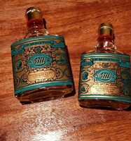 No 4711. vintage mini  parfum, 2 üvegcse tartalommal