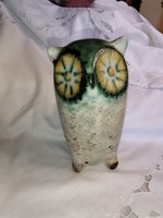 Industrial artist very rare ceramic owl