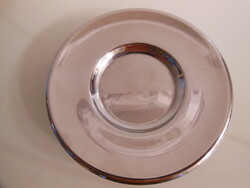 Plate - 11 pcs - stainless steel - thick - 13 cm - saucer - German