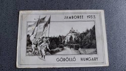 1933. évi Cserkész képeslap